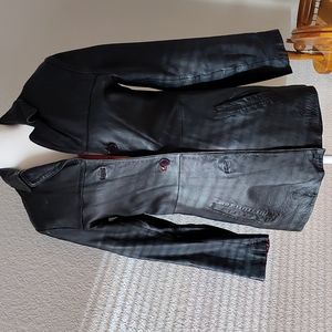 Mill Valley Sheepskin and Leather Jacket, Size 8